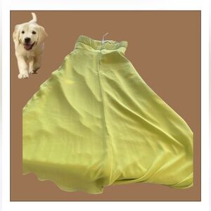 Mon Cheri Lime Green Maxi Dress